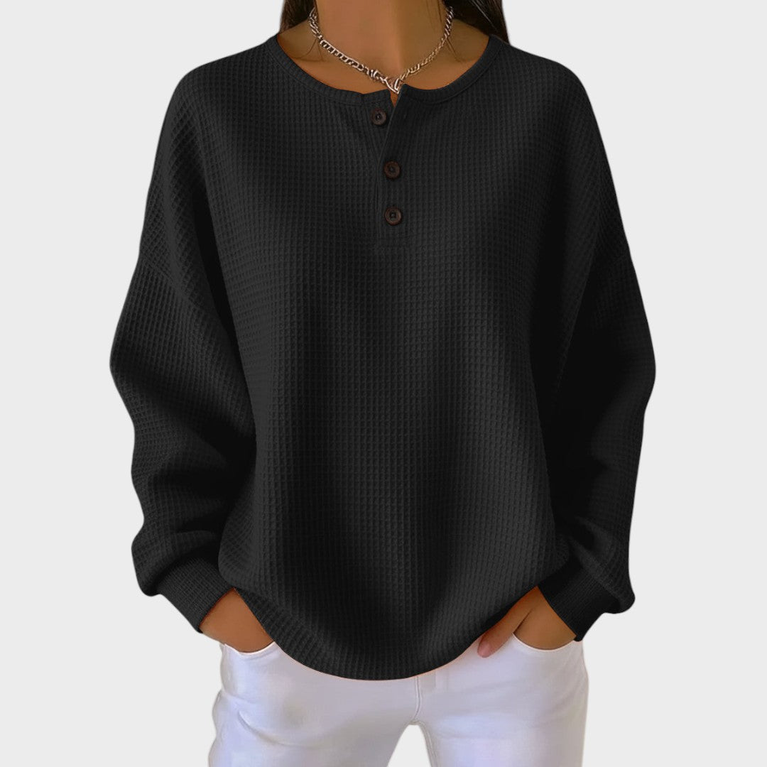 pulover tricotat damă Gabriela outfit casual chic