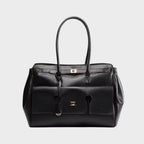 geantă tote neagră damă Valentina elegantă