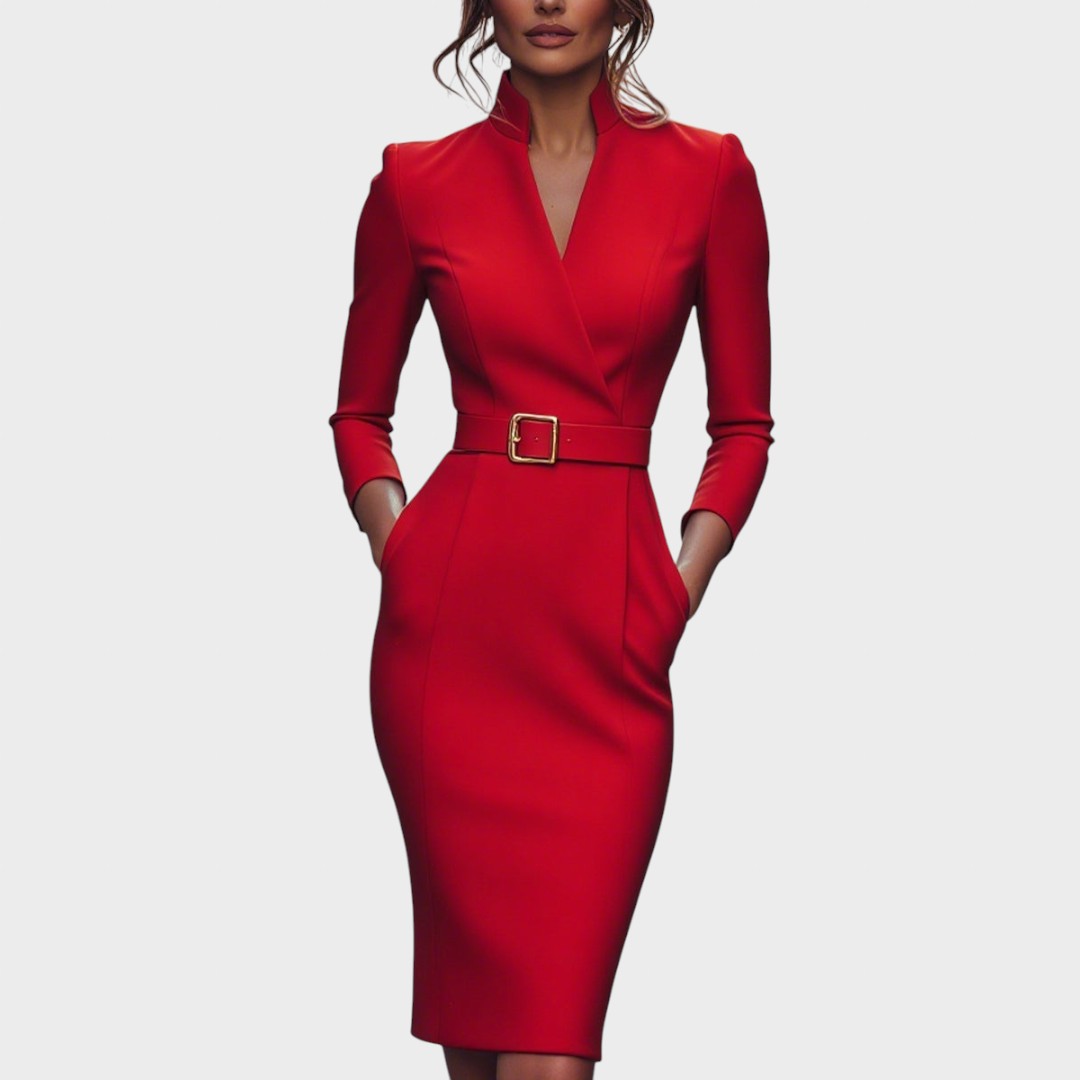 Maria | Elegáns Midi Ruha