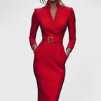 Adriana | Mandarin Luxe – maxi ruha övvel