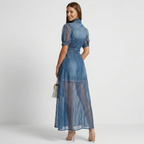 zanetta – denim stílusú ruha