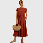 HARPER – EASY FLOW midi ruha