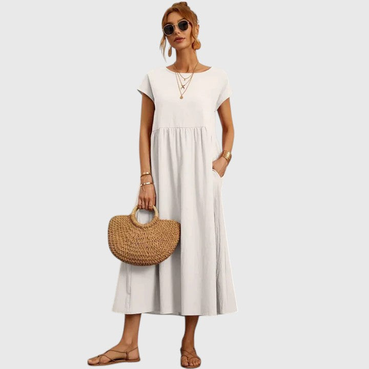 HARPER – EASY FLOW midi ruha