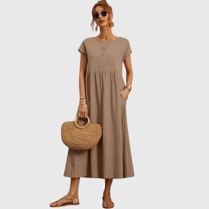 HARPER – EASY FLOW midi ruha