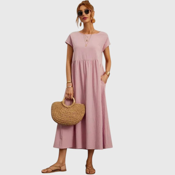 HARPER – EASY FLOW midi ruha