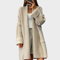 Elsa Cardigan Lung din Tricot Elegant Confortabil și Versatil