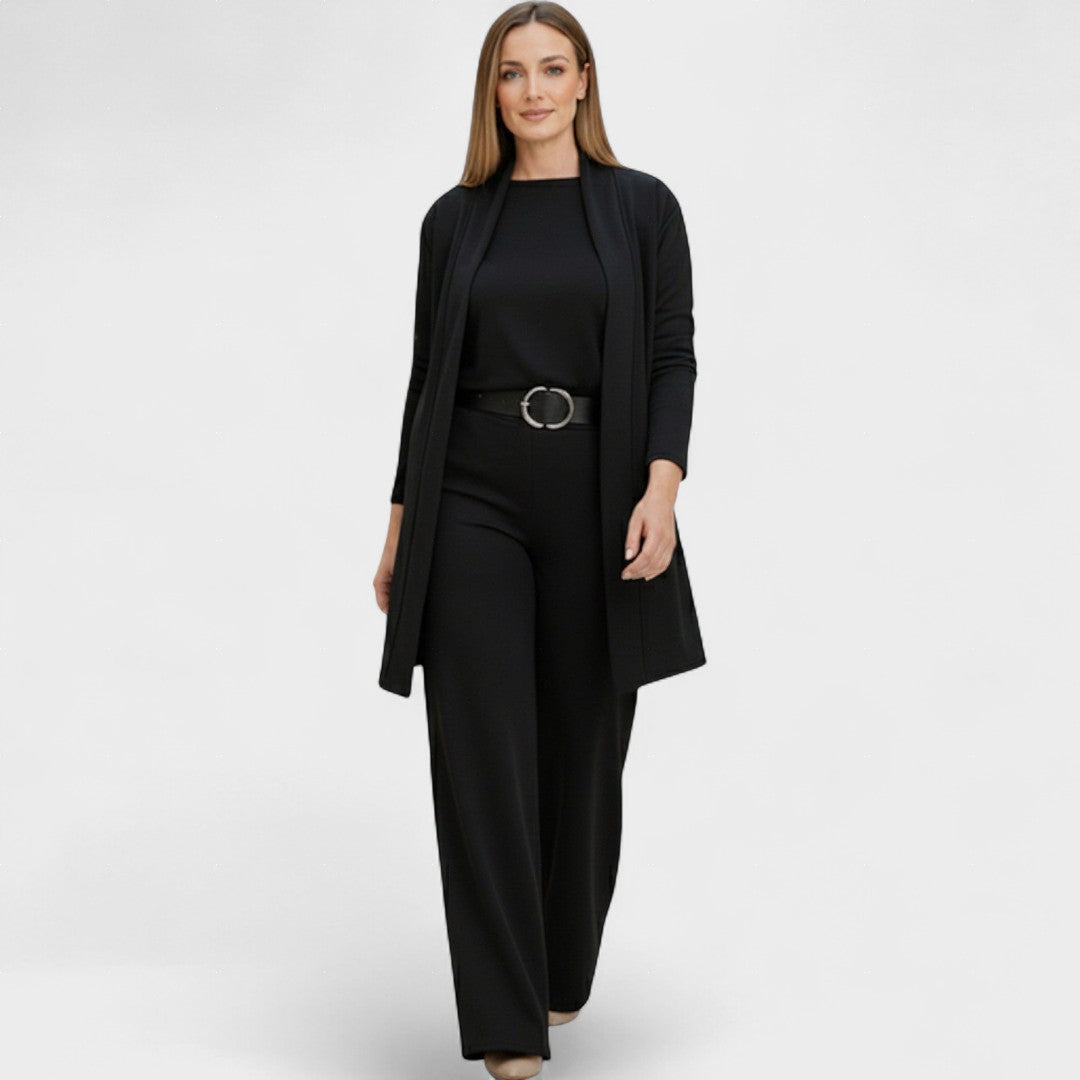Janet – Luxus Női Háromrészes Szett: Elegancia és Kényelem Mindennapokra