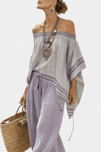 Natália – Zestaw w stylu Boho Bardot
