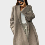 Elsa Cardigan Lung din Tricot Elegant Confortabil și Versatil