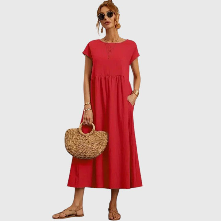 HARPER – EASY FLOW midi ruha