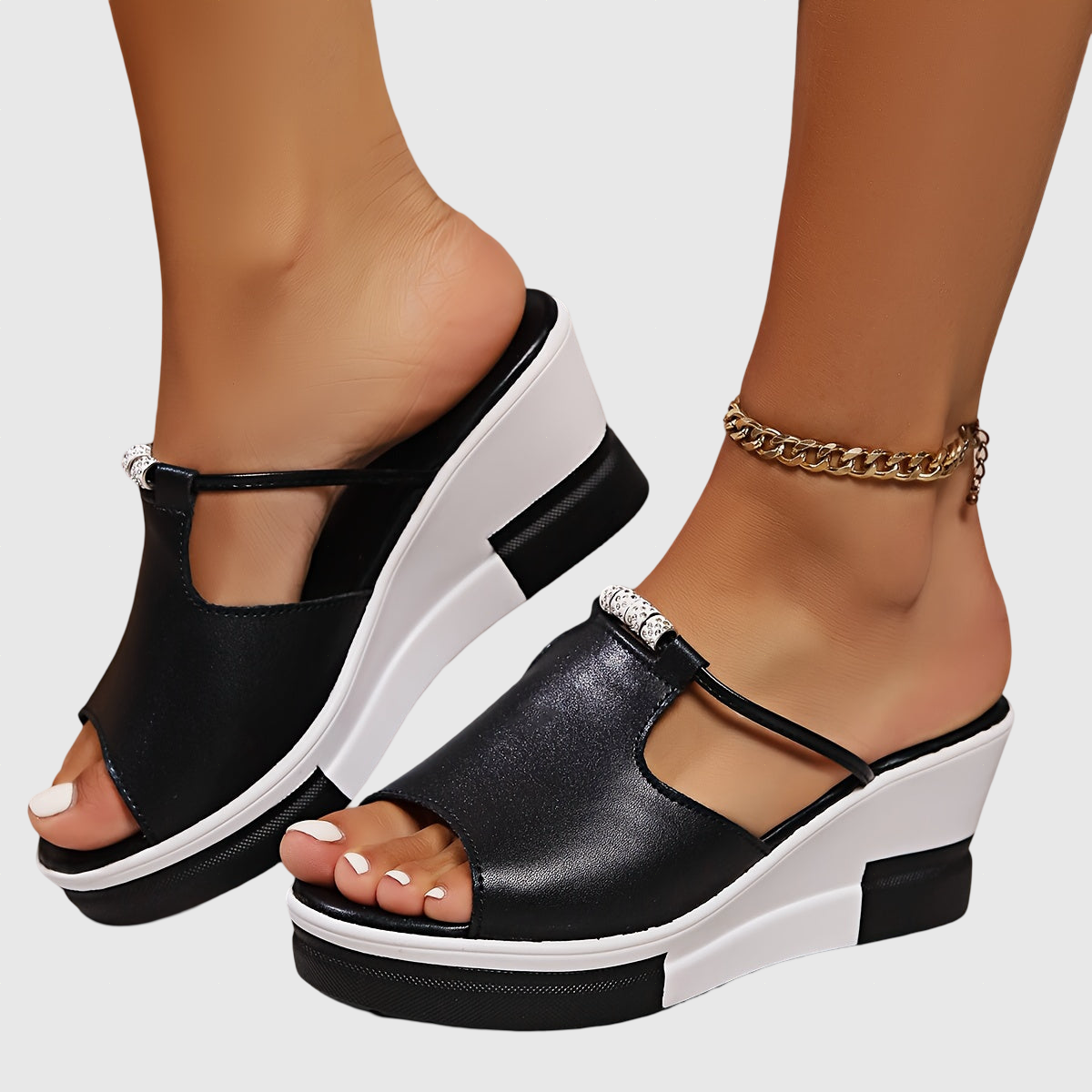Ronya – Kényelmes Wedge Szandálok