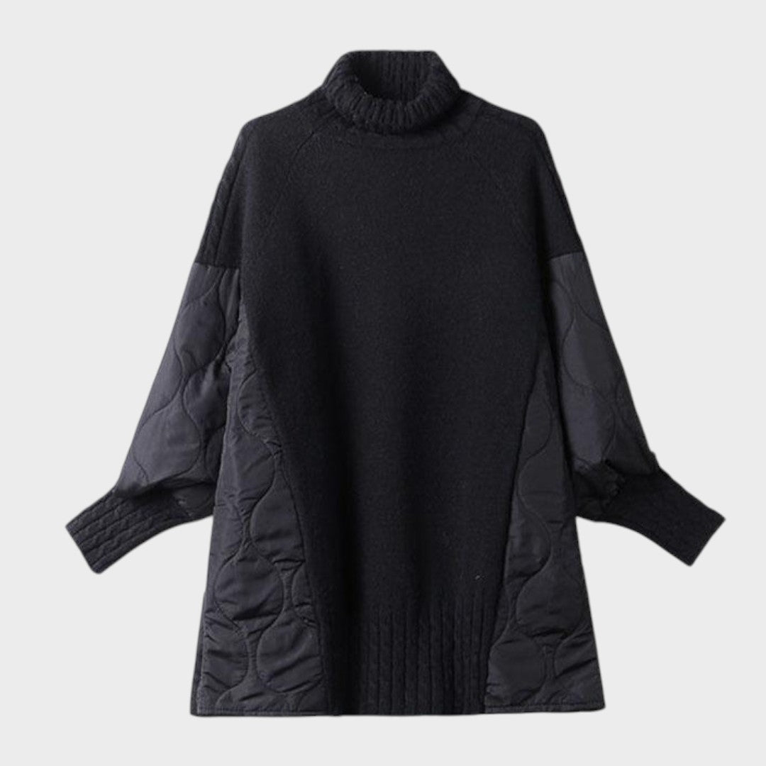 Iulia oversize pulóver magas nyakkal