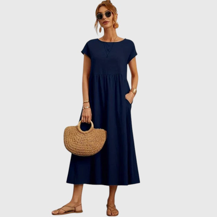 HARPER – EASY FLOW midi ruha