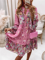 Eira - Nyomott Boho Ruha