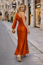Emma – Elegáns Aszimmetrikus Ruha