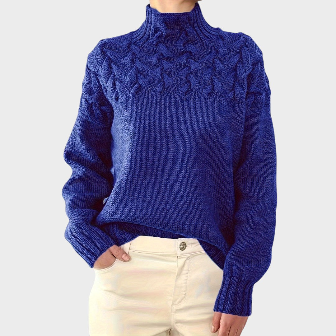 Pulover elegant din tricot model outfit 