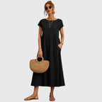 HARPER – EASY FLOW midi ruha