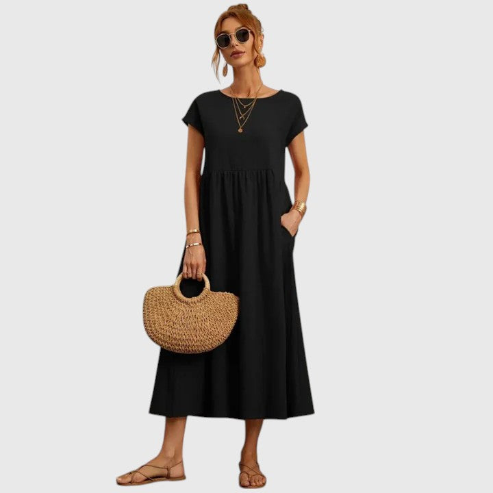 HARPER – EASY FLOW midi ruha