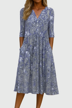 Rózsa – elegáns midi ruha