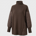 Iulia oversize pulóver magas nyakkal