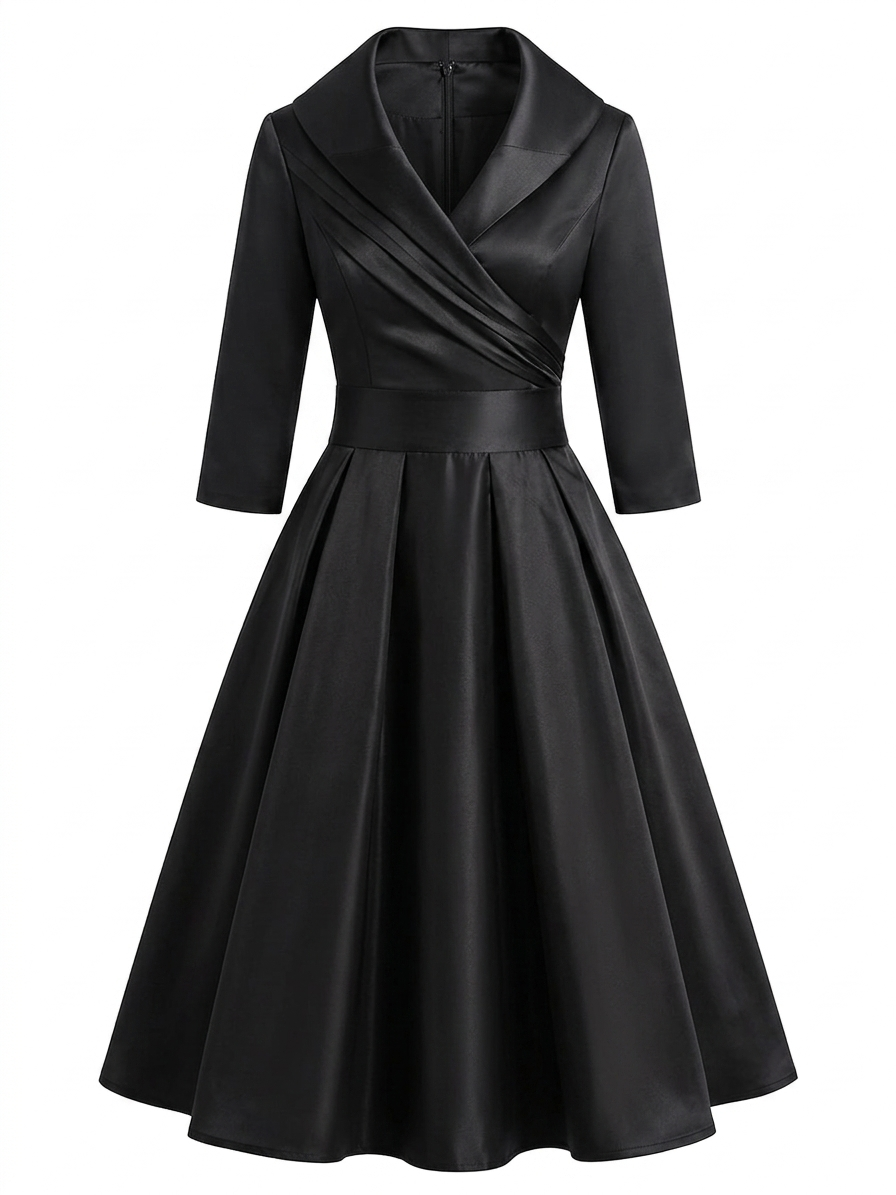 Clara – Elegáns Midi Ruha