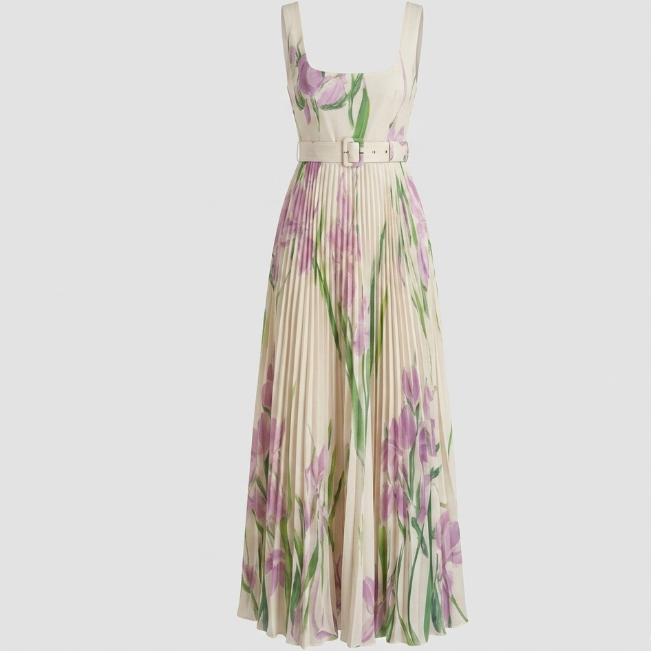 SOFIA – Virágos elegáns maxi ruha