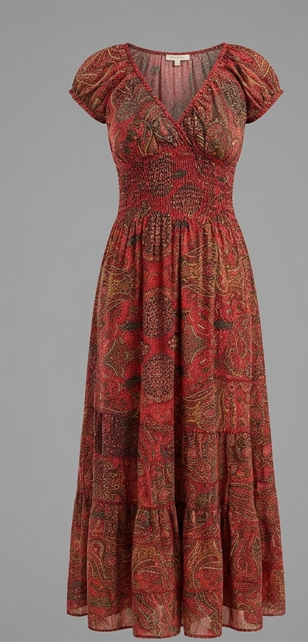 Kaida - Elegáns Boho Ruha