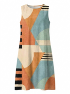 Iris™ Geometrikus Midi Ruha