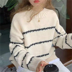 Emily Pulover Cald de Tricot pentru Femei Stil Modern vedere laterală