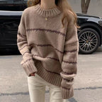 Emily Pulover Cald de Tricot pentru Femei Stil Modern