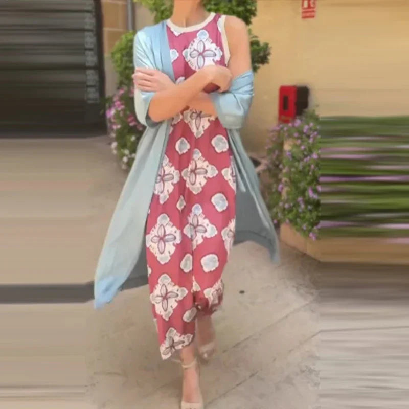 Neuza rochie + cardigan inclus lateral