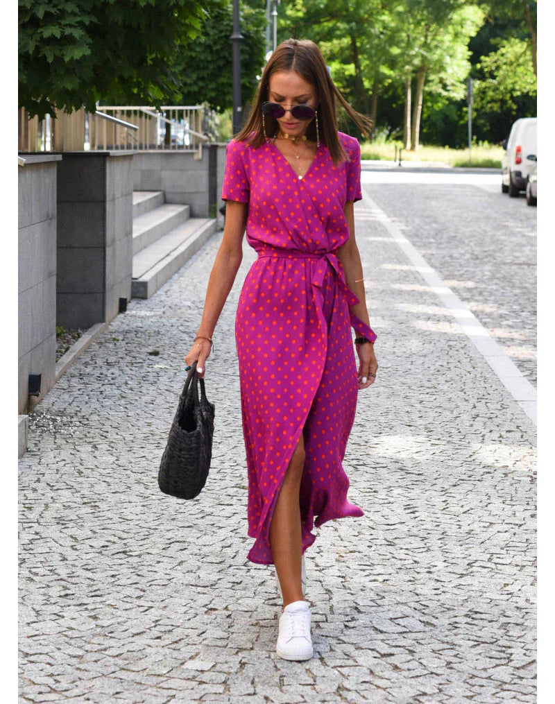 Julia – Elegáns V-nyakú Ruha