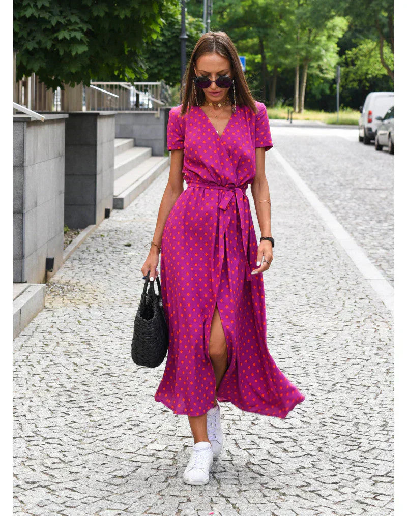 Julia – Elegáns V-nyakú Ruha