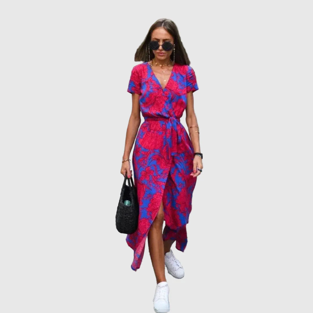 Julia – Elegáns V-nyakú Ruha