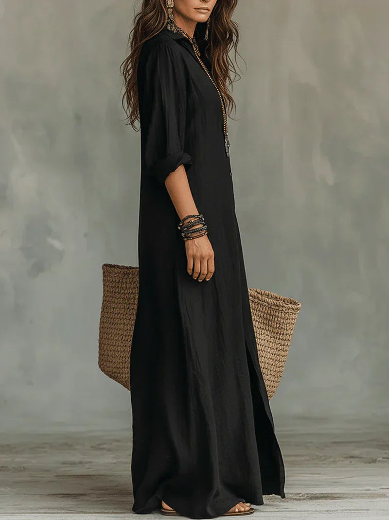 Rebeka – elegáns maxi ruha mindennapi viseletre