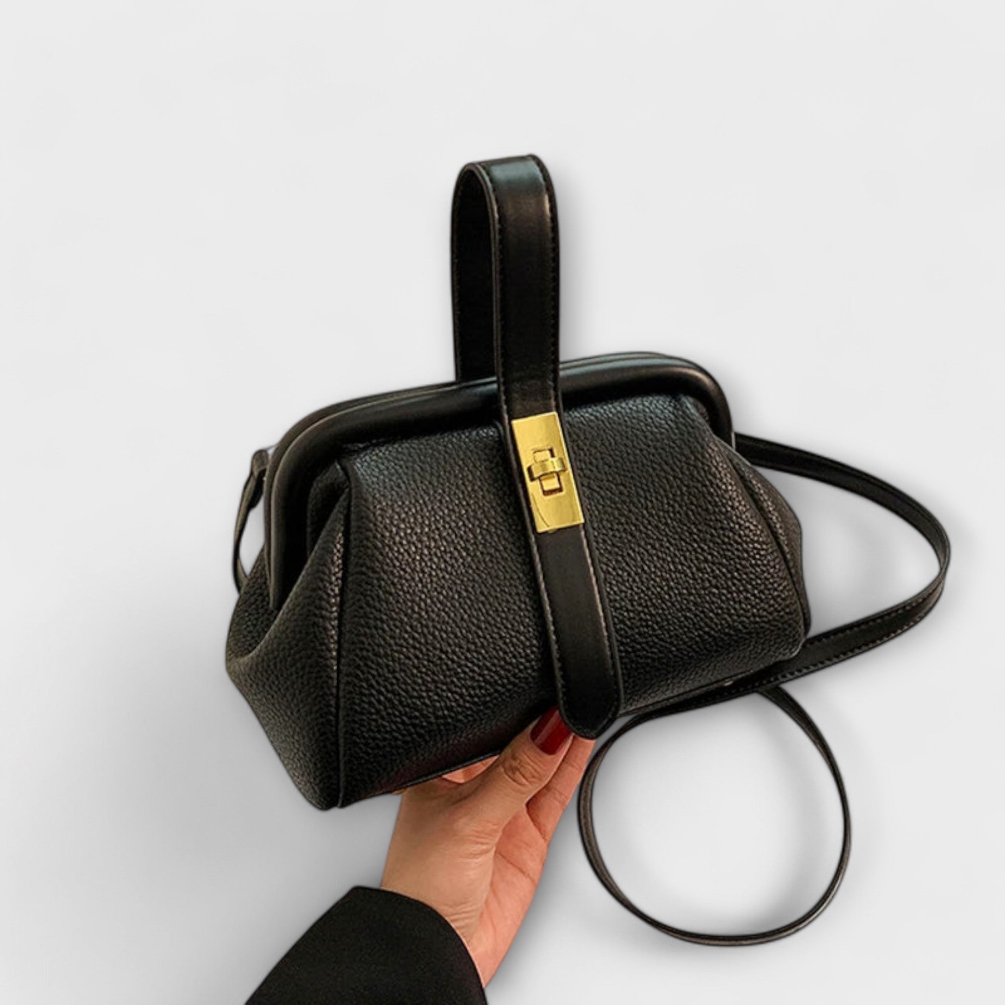 geantă de mână sau crossbody damă Angie, geantă elegantă și practică pentru femei, aspect modern.
