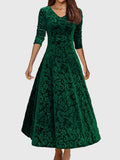 Nancy - Ünnepi Velúr Elegancia Ruha