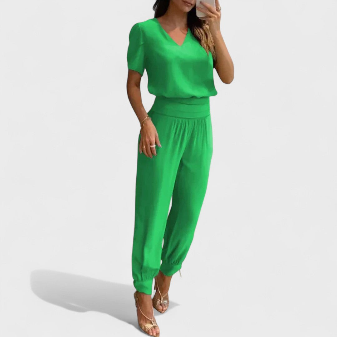Margarida - Elegáns női overall, stílusos és kényelmes viselet