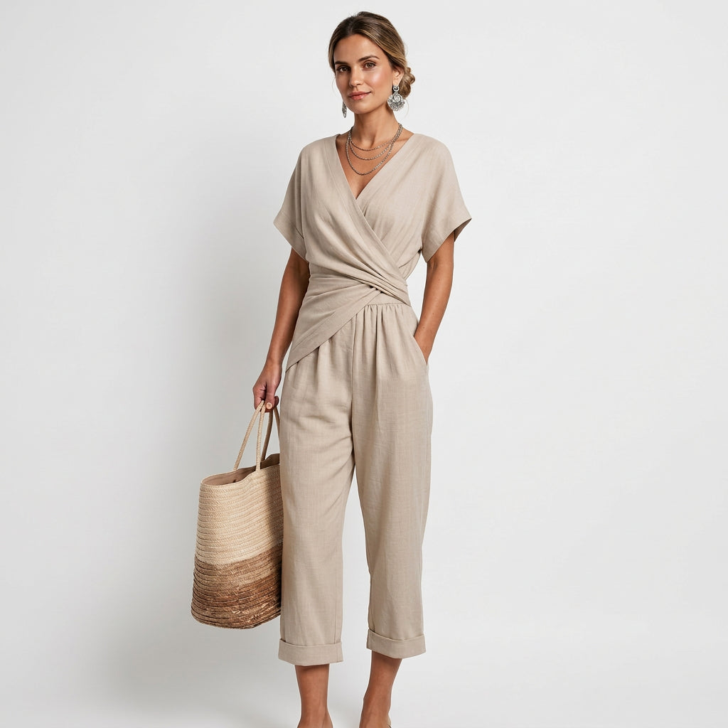 Katalin – Elegáns V-nyakú szett