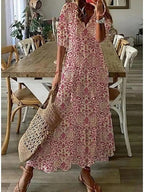 Michaela - Boho Tummy Coverage Dress
